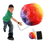 Genérico Return Balls with Wrist Strap,Sports Bouncy Ball On A String | Elastic Sports Bouncy Toy, Wrist Ball, Fun Exercise For Solo Play, Enhances Coordination