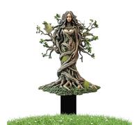 Generico Reusable Garden Stakes, Acrylic Fairy Decoration, 2d Adorable Lawn Art, 11.81x6.69 Inches Easy Installation Outdoor Ornament for Patio, Terrace, Pathway and Yard