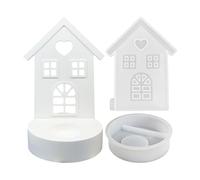 Genérico Reusable Resin Molds - Flexible Silicone Casting, DIY Craft with Not Tick, Candle Making with Easy Release, Home Decor Supplies, Creative Tool for Valentine