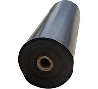 Genérico Revestimiento de Estanque de Caucho Blando de PE Resistente para estanques de jardín y cascadas de Patio. Membrana Impermeable Duradera, fácil de Instalar, Flexible, Resistente a los Rayos U