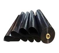 Genérico Revestimiento Reforzado para estanques de 4x7 pies a 30x40 pies - Membrana de HDPE de 4,72 milésimas de Pulgada, Resistente a los Rayos UV y a los desgarros, Ideal para Peces, Patos, Jardine