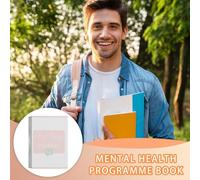 Genérico Revista de salud mental, Journal for Mental Health - Diario de rastreador de humor | Revista creativa de positividad diaria con indicaciones, salud mental y rastreador de hábitos