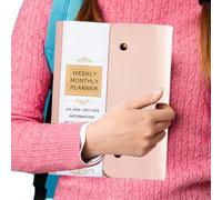 Generico Revistas para escribir, cuadernos para reuniones de negocios - Cuaderno de agenda con encuadernación - Diario personal, cuaderno escolar portátil para trabajos escolares