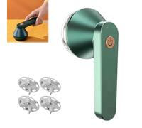 Genérico Revlrostre Lint Remover, Revlrostre Electric Lint Remover, Portable Hair Removal with 4 Blades, Lint and Fabric Dust Remover for Clothes, Couch, Furniture (Green)
