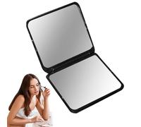 Genérico Rhinestone Mirror, Bling Lamp, 2.83in Vanity Light, Folding Design, Compact Size for Makeup Bags, Handheld Use, Purse Storage, Cosmetic Checks, Travel Accessory, Beauty Tool