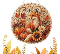Genérico Rhinestone Painting Kit - 25cm Autumn Diamond Art Craft Ornament
