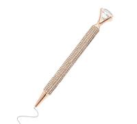 Genérico Rhinestone Pen, Ballpoint Tool, Writing Pen With Crystal Design, Gem With Smooth Ink Flow, Office Supplies, Suitable For Friends Coworkers Teacher Nurse Work Desk Offices