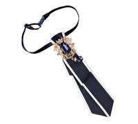 Genérico Rhinestone Tie - Pre-tied Vintage British Style Retro Necktie