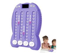 Genérico Rhythm Game Machine - 11x3x15.3cm ABS Electronic Quick Push Toy, Light Music Game, Reaction Challenge | Fun Interactive for Kids Teens Adults, Skill Building, Entertainment, Party Play Toy