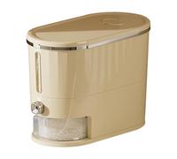 Genérico Rice Storage - 5kg Rice Holder | 9.84 Inches Large Ricce Storage Container, Leakproof Modern Organizer For Home Kitchen Pantry Apartment Farmhouse Restaurant RV Sugar Flour Cereal Grain