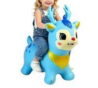 Genérico Ride on Unícorn - Giraffe Bouncy Horse Hopping Horse | Inflatable BouncyHorse Jumping Toy Wedding Animal Rocking Ride PVC Rubber Indoor Outdoor Kids Birthday Gift Toy