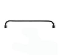 Genérico Riel metálico Personalizable para estantes, 8 mm de diámetro, Paquete de 6 Unidades, Barrera anticaídas para estanterías, zapateros y armarios de Cocina, protec