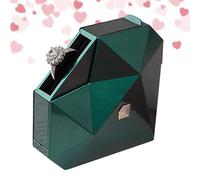 Generico Ring Box - Jewelry Box | Heart Ring Organiser | Wedding Ring Case Jewelry Protector Box, Wedding Ring Box, Ring Case For Marriage Proposals, Wedding, Birthdays, Aniversaries - Jewelry Case