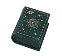 Genérico Ring Box - Magnetic Closure Engagement Ring Box | Book Shape Jewelry Storage Holder, 2.17x2.56x1.38 Inche Jewelry Storage Holder, Rings Boxs For Birthday Women Men Travel Engagement Proposal