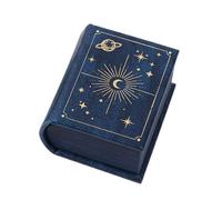 Genérico Ring Box - Magnetic Closure Engagement Ring Box | Book Shape Jewelry Storage Holder, 2.17x2.56x1.38 Inche Jewelry Storage Holder, Rings Boxs For Birthday Women Men Travel Engagement Proposal