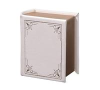 Genérico Ring Box - Magnetic Closure Engagement Ring Box | Book Shape Jewelry Storage Holder, 2.17x2.56x1.38 Inche Jewelry Storage Holder, Rings Boxs For Birthday Women Men Travel Engagement Proposal