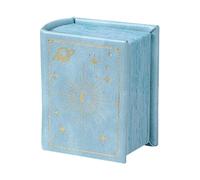 Genérico Ring Box - Magnetic Closure Engagement Ring Box | Book Shape Jewelry Storage Holder, 2.17x2.56x1.38 Inche Jewelry Storage Holder, Rings Boxs For Birthday Women Men Travel Engagement Proposal