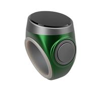 Genérico Ring Counter, 4 Digit Handheld Clicker Pitch Counter, Digital Tasbeeh Prayer Counting Tool for Meditation, Relaxation