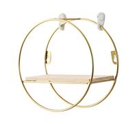 Genérico Ring Ledge, Spherical Bookshelf, Floating Disc, Apartment Space Saver, Industrial Wired Frame, Decorative Hanging Hub, Interior Design Pedestal, Geometric Art Support