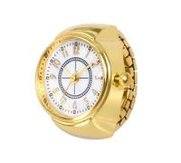 Genérico Ring Vintage Watch - Reloj de Dedo analógico de Cuarzo con diseño Retro, Elegante | Jewel Unisex para el Accesorio de Moda de cumpleaños del Día de San Valentín para un Regalo Original