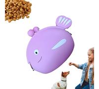 Genérico Riñonera para Golosinas De Perro | Mochila De Silicona Portátil Impermeable | De Silicona para Premios | para Actividades Al Aire Libre Viajes Ejercicio Senderismo Rutina Diaria