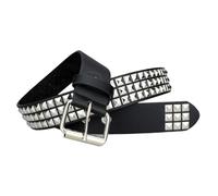 Genérico Rivet Belt Ladies - 110cm Gothic Hip Band, Spike Detail Accent | Pu Waist Cincher for Parties Dates Clubs Night Style Fashion Streetwear Punk Rock Edge Outfit Accessory Scene Vibe Era