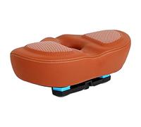 Genérico Road Bike Saddle, Wide Cushion Seat, Thickened Comfort Padding, Shock-Absorbing Bicycle Saddle For Travel, Fitness, Commuting, Beach, and Outdoor Cycling, 12.6x7.48x4.72 Inches