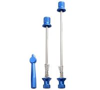 Genérico Road Cycling Skewer - Anti Theft Rear Wheel Bearing Skewer | Aleación de aluminio Destacable Lever, Lightweight Quick Release for Road Bike, Plegable Bike, Secure Locking Replacement Part