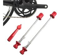 Genérico Road Cycling Skewer - Anti Theft Rear Wheel Bearing Skewer | Aleación de aluminio Destacable Lever, Lightweight Quick Release for Road Bike, Plegable Bike, Secure Locking Replacement Part