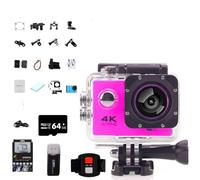 Genérico Roamix Vision 4k Action Camera, Roamix Vision+ 4K, 4K WiFi Diving Sports Camera, HD Waterproof Outdoor Underwater Camera (Pink)