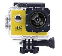 Genérico Roamix Vision 4k Action Camera, Roamix Vision+ 4K, DV HD Waterproof Outdoor Underwater Camera, Outdoor Waterproof Sports Cameras for Photography and Diving Enthusiasts (Yellow,64g)