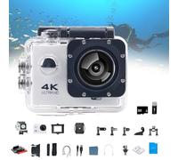 Genérico Roamix Vision+ 4K, Roamix Vision 4K Action Camera, 2025 New HD Waterproof Outdoor Underwater Camera, Suitable for Diving, Skiing, Cycling (White)