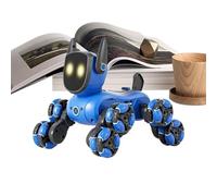 Genérico Robo Pet Toy, Remote Control Dog BOT, Music Movement with Gesture Control System, High Strength Material Build, Futuristic Play Design Toy, Gift Use for Children and Birthday Fun