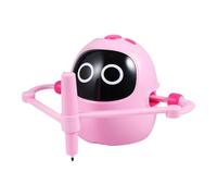 Generico Robot de dibujo de juguete para niños, juguete educativo interactivo | Robot pintor con 100 cartas y 5 rotuladores - para de cumpleaños, casa, escuela, aula, Playroom para niños de 3