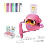 Genérico Robot De Dibujo | Educativo de Pintura y Creatividad con 100 Tarjetas,Robot de Arte y Pintura,para Preescolares Estudiantes Familia y Amigos
