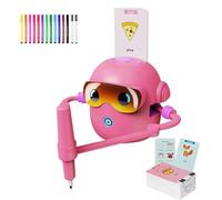 Genérico Robot De Dibujo - Tarjetas Interactivas De 1800 MAh, Voz | Juguete De Pintura para Niños, Máquina De Aprendizaje Preescolar | Refuerzo De La Creatividad del Jardín De Infantes para Dibujant