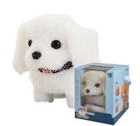 Genérico Robot Dog Plush Walking, Barking, Tail Wagging, Robot Pet Plush