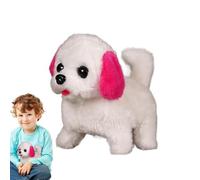 Genérico Robot Dogs para Adultos, Juguete De Cachorro Robot Realista - Dog Plush Doll Barking Talking Toy - Pet De Acompañante Interactiva Animal Peluche para Sofá Y Niños