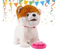 Genérico Robot Puppy, Smart Realistic Stuffed, Touch Sensing AI Dog, Interactive Play Companion, Mimic Sound Function Intelligent Learning Toy for Kids Girls Boys Interactive Play