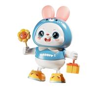 Generico Robot Rabbit - Mascota eléctrica con 48 canciones | Juguete interactivo de entrenamiento de elevación de cabeza para niños, niñas, niños, guardería, desarrollo musical