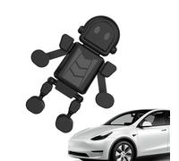 Generico Robot Shape Cellphone Holder, Car Vent Phone Mount, 11.5x13.9x3 Cm/4.53x5.47x1.18 Inches Air Conditioning Car Phone Stand, Auto Smartphone Cradle for Vehicle, Truck Abs