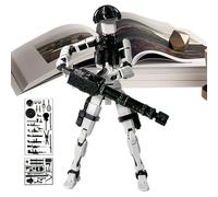 Generico Robot Toy, Flexible Joint Figure, 5.3 Inches Jointed Movable | Collection Multi-Jonted Movabl Toiy | Mechanical Jointid Craft Artistic Decoration for Adults Kids Teen Friends Display