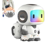 Genérico Robot Toys - Programmable Rechargeable Interactive Robot with Light and Music | Remote Control Robots Toy for Boys Girls Teens | Fun Home Play Travel Camping Gift for Children and Family