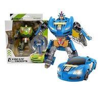 Generico Robot Transformable Robot Coche Deportivo Coche Transformable en Robots Coche Transformable Robots Juguete para niños Mecha Transformable Vehículo Transform Bot Mech,Colores Aleatorios