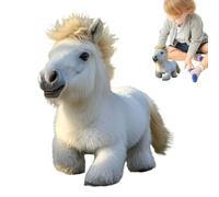 Genérico Robotic Horse For Kids - Electric Walking Interactive Plush Toy | Smart Simulation Robotic Pet | Realistic Electronic Horse For Boys Girls Birthday Playtime Learning