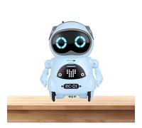 Genérico Robots para niños - Juguete programable | Robot para niños Que cantan y Bailan, Material ABS, 8,5 x 6,5 x 5 cm, Juguete de Aprendizaje controlado por Voz, Seguro y Divertido, Parâ Ñiños