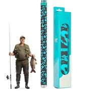 Genérico Rod Sleeves Fishing, Rod Wrap, 59.06x0.98x0.71 Inches Sweat Absorbent Non-Slip, Fly Fish Gear for Saltwater, Backpacking, Travel, Outdoor Adventures, Family, Friends, Jigging