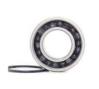 Genérico Rodamiento cerámico híbrido 163110, 16x31x10mm, repuestos de Soportes Inferiores de Bicicleta, rodamientos de Bolas Si3N4 163110RS 163110-2RS, 1 ud. Reemplazo