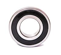 Genérico Rodamientos de cerámica híbridos de Acero Inoxidable S6001 2RS ABEC-9, 12x28x8mm, Soportes Inferiores de Bicicleta, rodamientos de Repuesto, 2 uds. Reemplazo