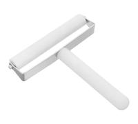 Genérico Rodillo para Aplicación de Protectores de Pantalla Móvil, Rodillo de Silicona Color Claro de 10 Cm, Herramienta de Prensado sin Burbujas para Laminación y Alisado, Aplicador